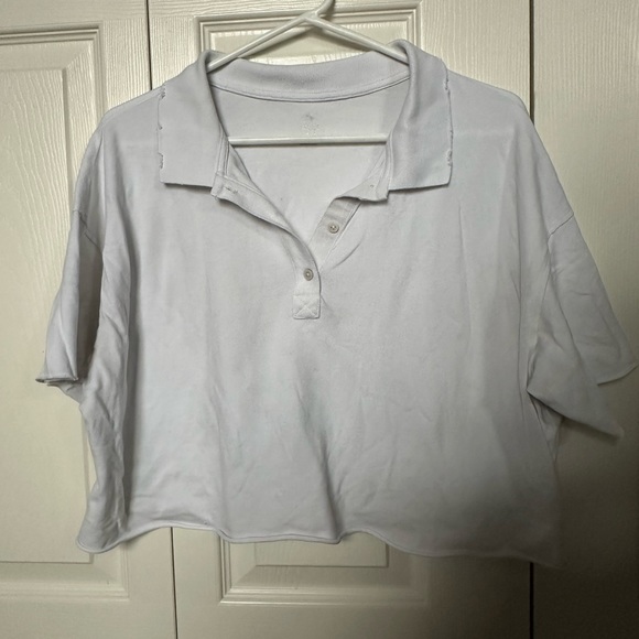 NWOT Offline by Aerie Cropped Polo - Picture 2 of 5